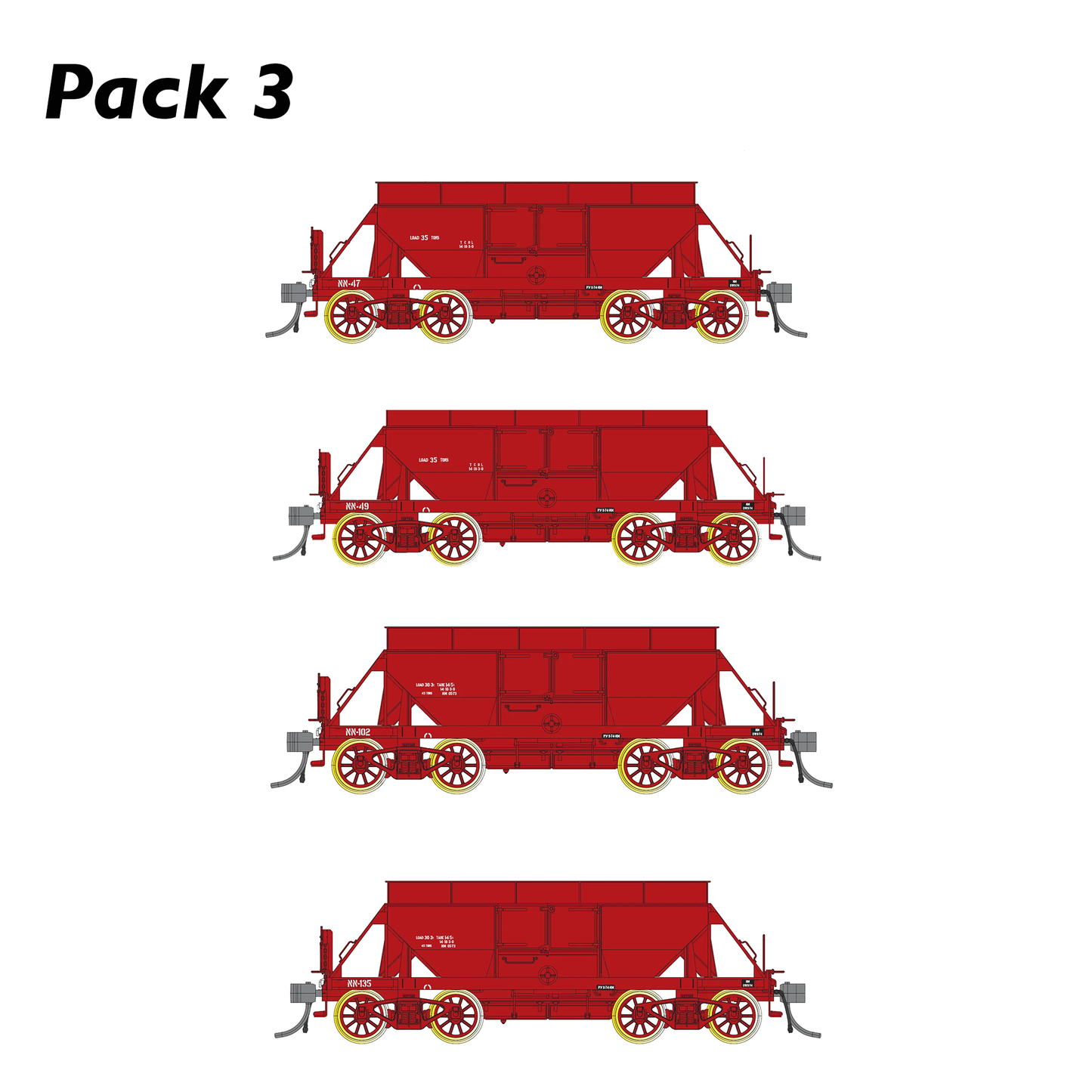 VR NN / VHWA Ballast wagon